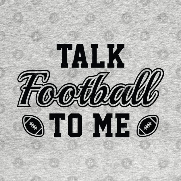 Talk Football To Me by VectorPlanet